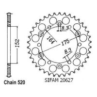 Rozeta pro Yamaha 20627CZ48